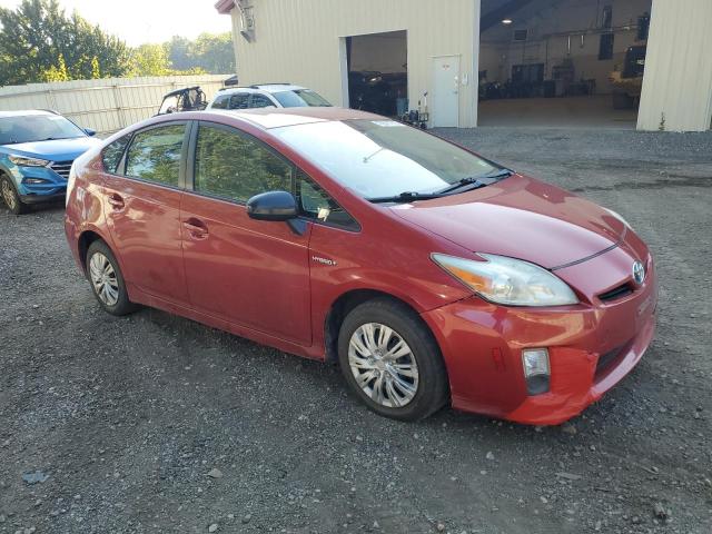 JTDKN3DU9A0179939 - 2010 TOYOTA PRIUS Қызыл фото 4