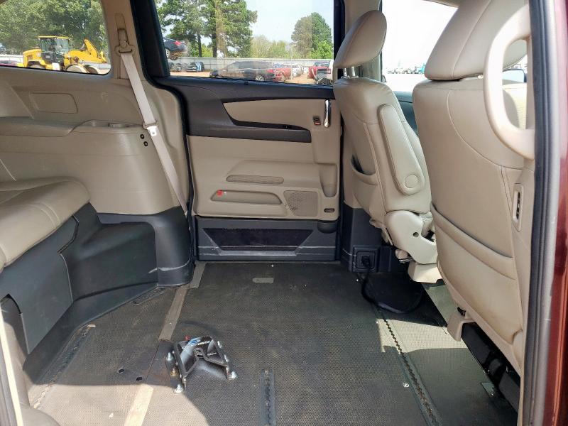 5FNRL5H67FB081481 - 2015 HONDA ODYSSEY EXL BURGUNDY photo 11