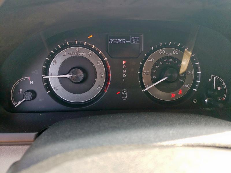 5FNRL5H67FB081481 - 2015 HONDA ODYSSEY EXL BURGUNDY photo 9