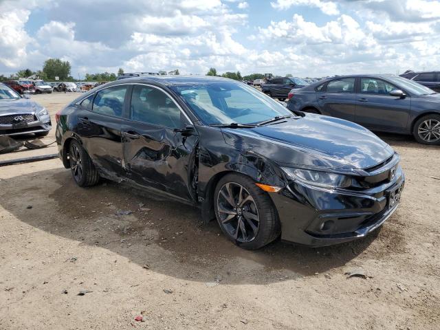 2HGFC2F8XMH510501 - 2021 HONDA CIVIC SPORT 黑色 照片 4
