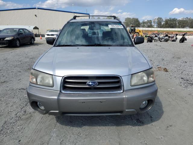 JF1SG65684H721247 - 2004 SUBARU FORESTER 2.5XS Gümüş foto 5