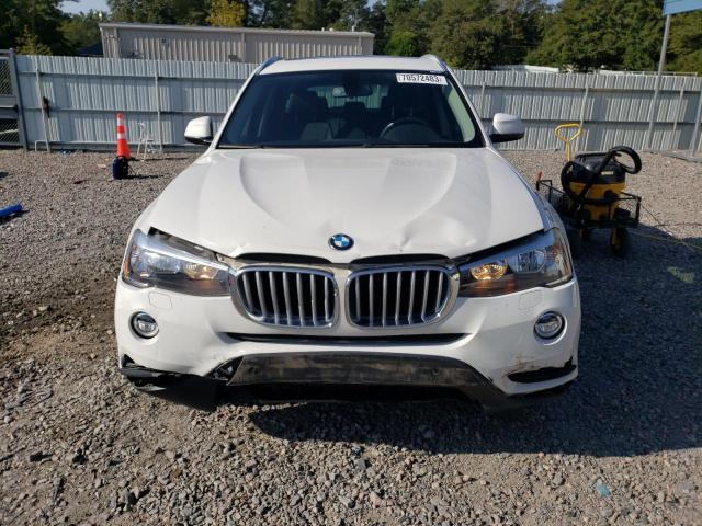 5UXWZ7C33H0V93345 - 2017 BMW X3 SDRIVE28I WHITE photo 5