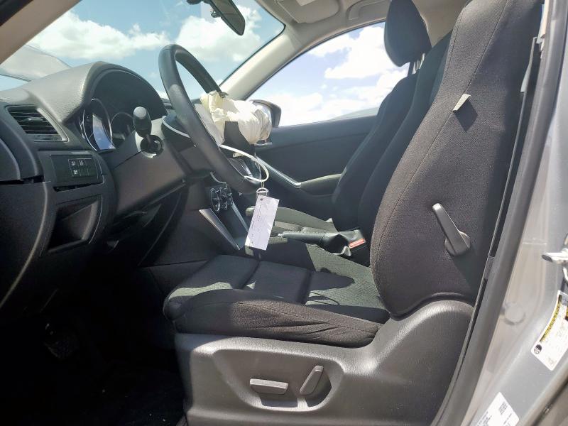 JM3KE2CE1D0105074 - 2013 MAZDA CX-5 TOURING SILVER photo 7