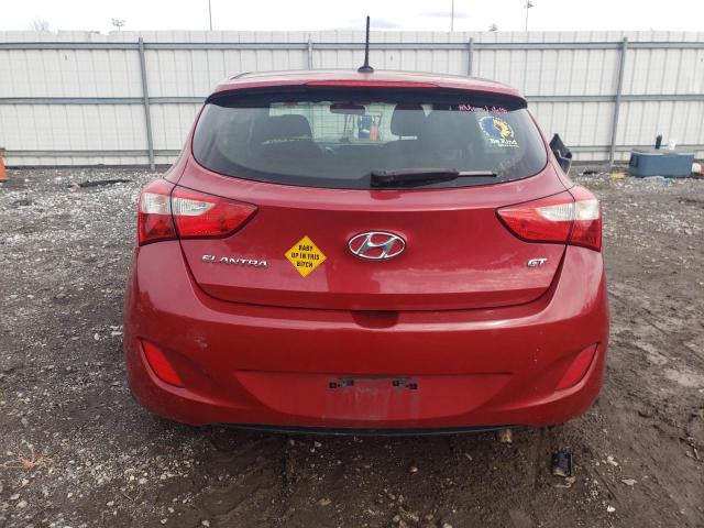 KMHD35LH3EU197488 - 2014 HYUNDAI ELANTRA GT RED photo 6