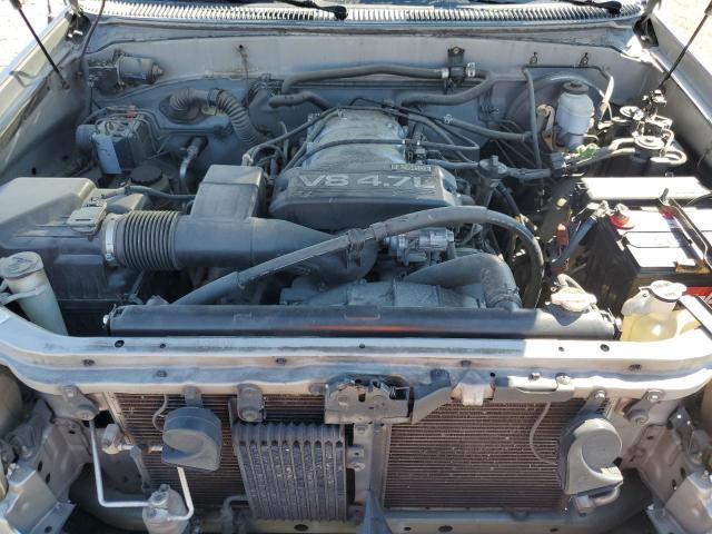 5TBRT34152S226370 - 2002 TOYOTA TUNDRA ACCESS CAB Srebrny zdjęcie 11