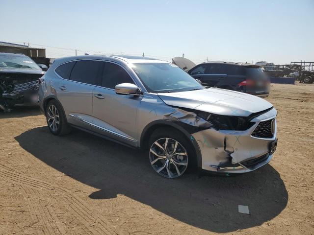 5J8YE1H41NL016958 - 2022 ACURA MDX TECHNOLOGY SILVER photo 4