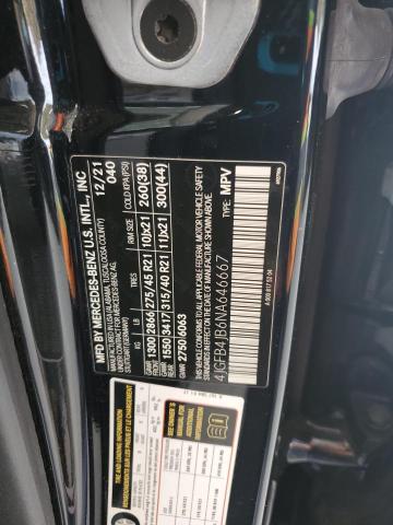 4JGFB4JB6NA646667 - 2022 MERCEDES-BENZ GLE 350 黑色 照片 13