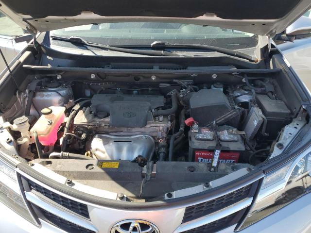 2T3RFREV2EW147695 - 2014 TOYOTA RAV4 XLE SILVER photo 11