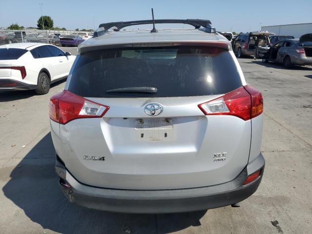 2T3RFREV2EW147695 - 2014 TOYOTA RAV4 XLE SILVER photo 6