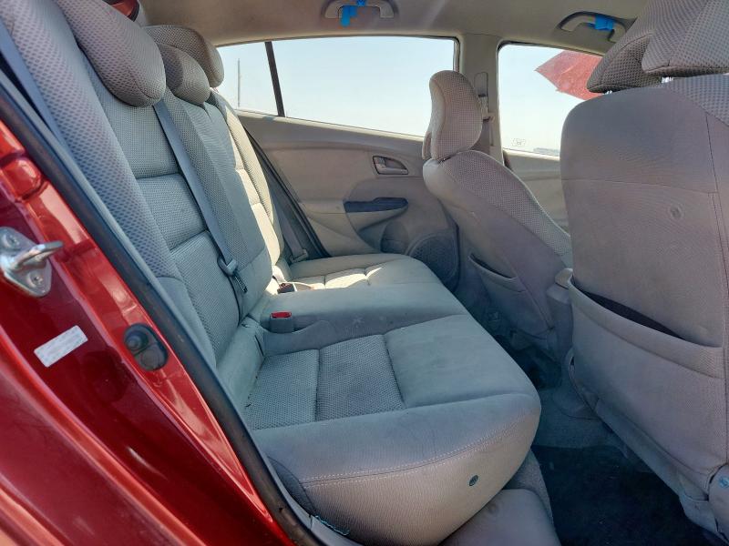 JHMZE2H75AS007780 - 2010 HONDA INSIGHT EX 红色 照片 10