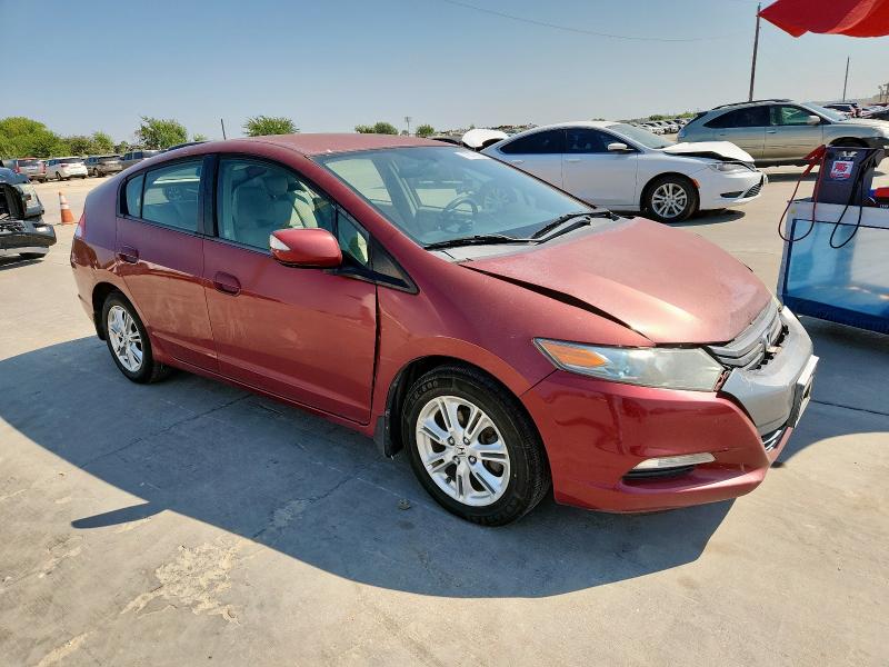 JHMZE2H75AS007780 - 2010 HONDA INSIGHT EX 红色 照片 4