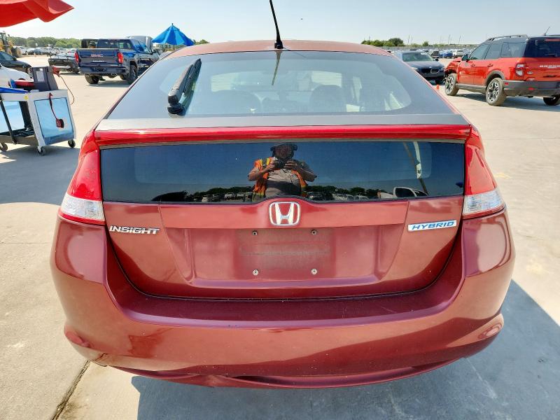 JHMZE2H75AS007780 - 2010 HONDA INSIGHT EX 红色 照片 6