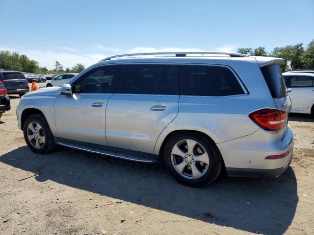 4JGDF6EE8HA817936 - 2017 MERCEDES-BENZ GLS 450 4MATIC SILVER photo 2