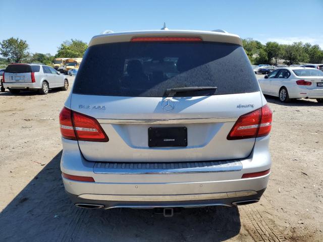 4JGDF6EE8HA817936 - 2017 MERCEDES-BENZ GLS 450 4MATIC SILVER photo 6