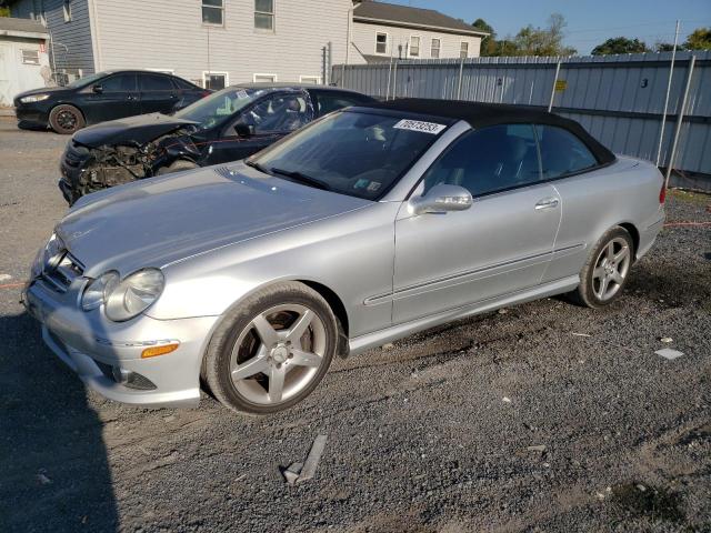 WDBTK56F39T109918 - 2009 MERCEDES-BENZ CLK 350 SILVER photo 1