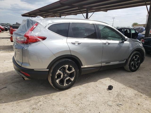 2HKRW2H90HH653379 - 2017 HONDA CR-V TOURING SILVER photo 3