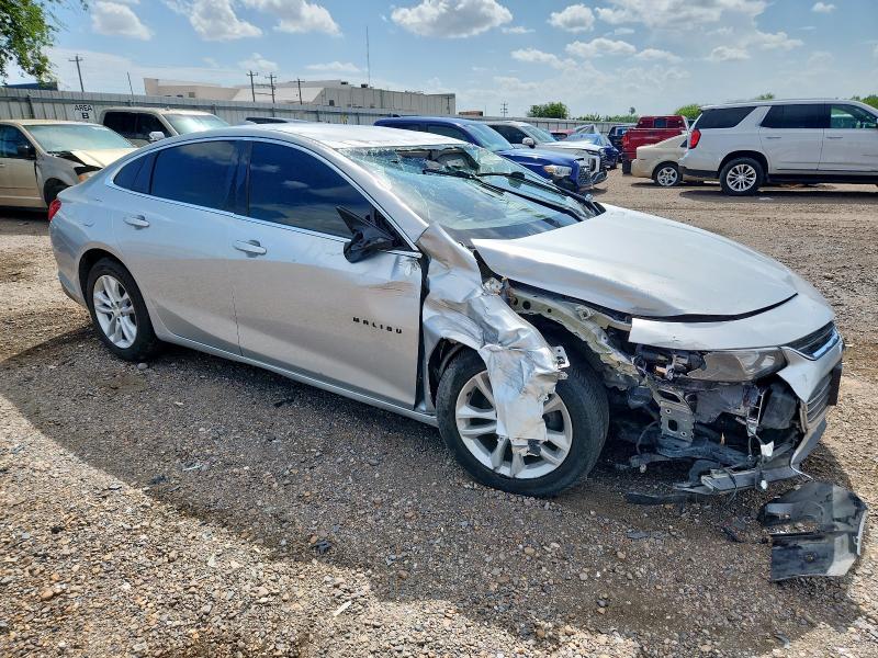 1G1ZD5ST4JF186357 - 2018 CHEVROLET MALIBU LT 银色 照片 4