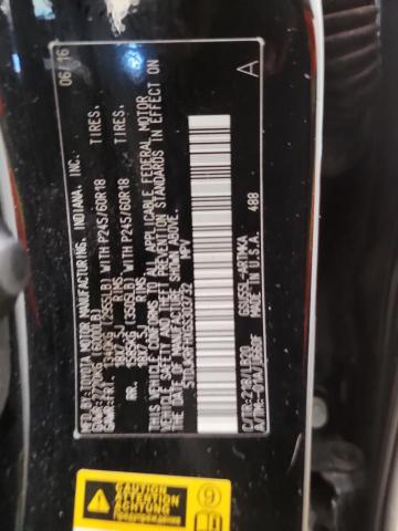 5TDJKRFHXGS303732 - 2016 TOYOTA HIGHLANDER XLE Siyah fotoğraf 13