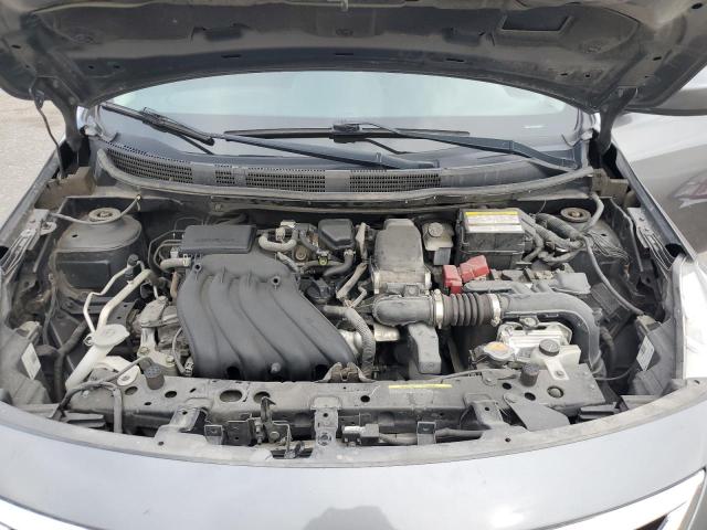 3N1CN7AP0KL871492 - 2019 NISSAN VERSA S Szary zdjęcie 11