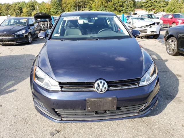 3VW217AU0HM031903 - 2017 VOLKSWAGEN GOLF S BLUE photo 5