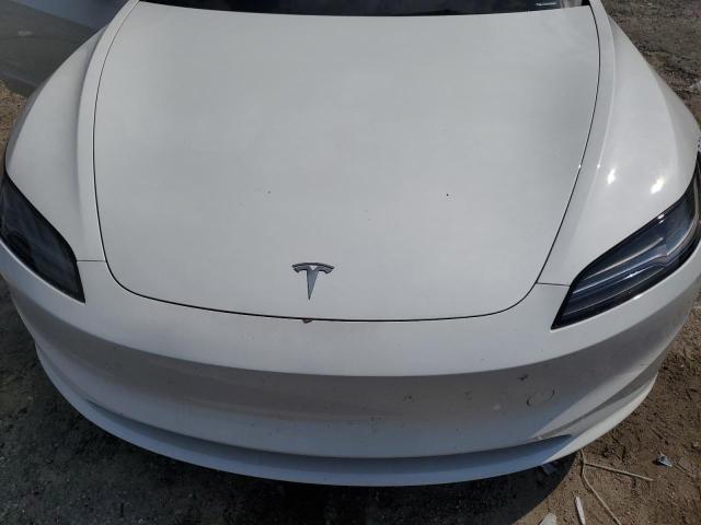 5YJ3E1EA9RF796252 - 2024 TESLA MODEL 3 WHITE photo 11