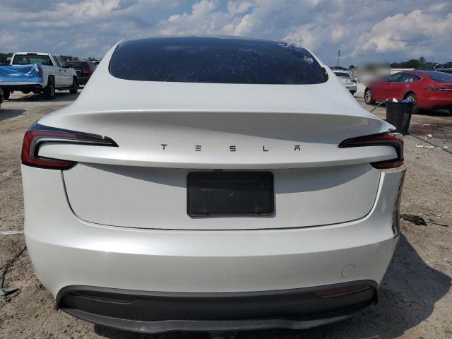 5YJ3E1EA9RF796252 - 2024 TESLA MODEL 3 WHITE photo 6