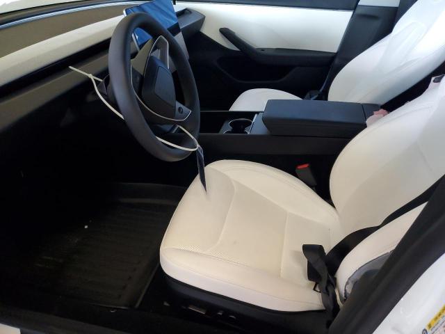 5YJ3E1EA9RF796252 - 2024 TESLA MODEL 3 WHITE photo 7