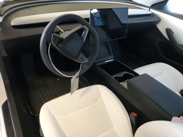 5YJ3E1EA9RF796252 - 2024 TESLA MODEL 3 WHITE photo 8
