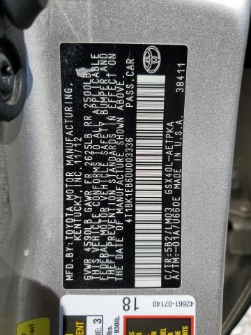 4T1BK1EB6DU003336 - 2013 TOYOTA AVALON BASE 米色 照片 12