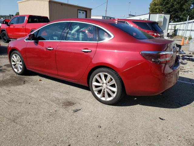 1G4PP5SK3D4119998 - 2013 BUICK VERANO RED photo 2