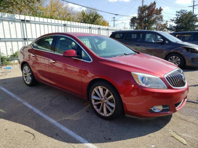 1G4PP5SK3D4119998 - 2013 BUICK VERANO RED photo 4