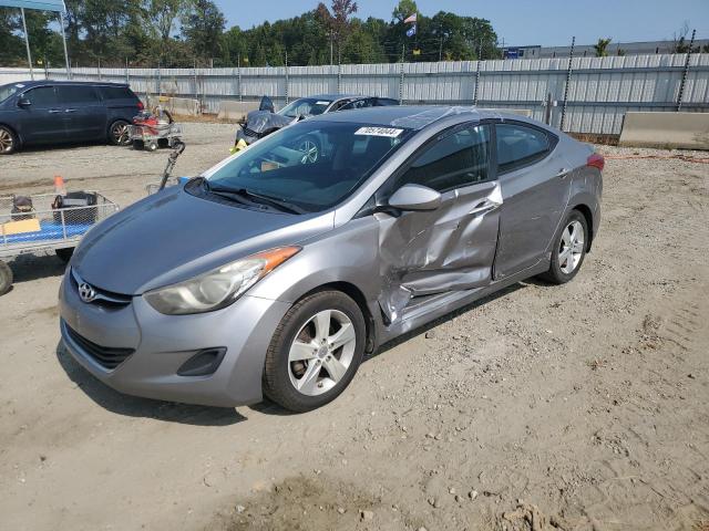 KMHDH4AE4DU764343 - 2013 HYUNDAI ELANTRA GLS SILVER photo 1