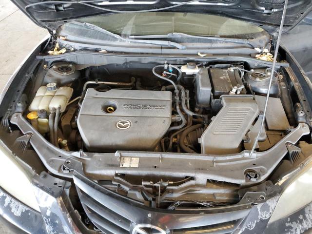 JM1BK32G461464894 - 2006 MAZDA 3 I BLACK photo 11