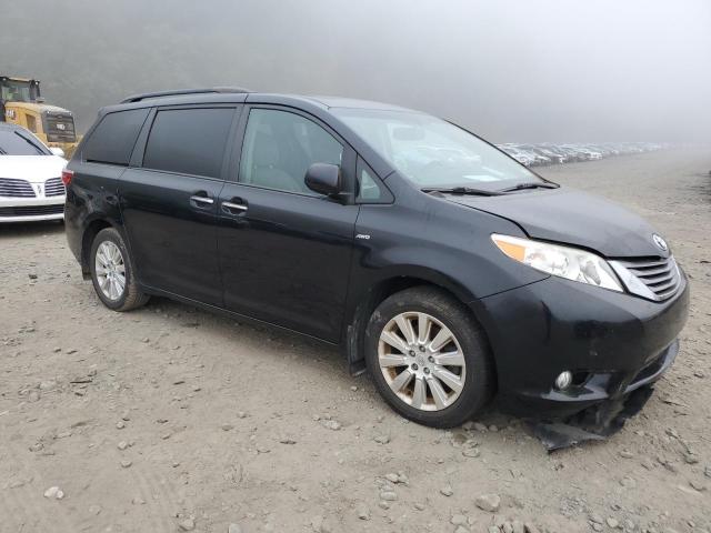 5TDDK3DC5GS137055 - 2016 TOYOTA SIENNA XLE BLACK photo 4