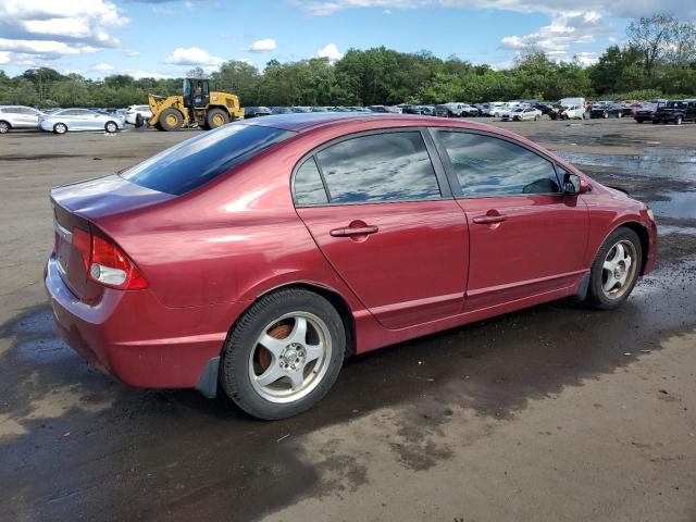 2HGFA1F5XBH548944 - 2011 HONDA CIVIC LX RED photo 3
