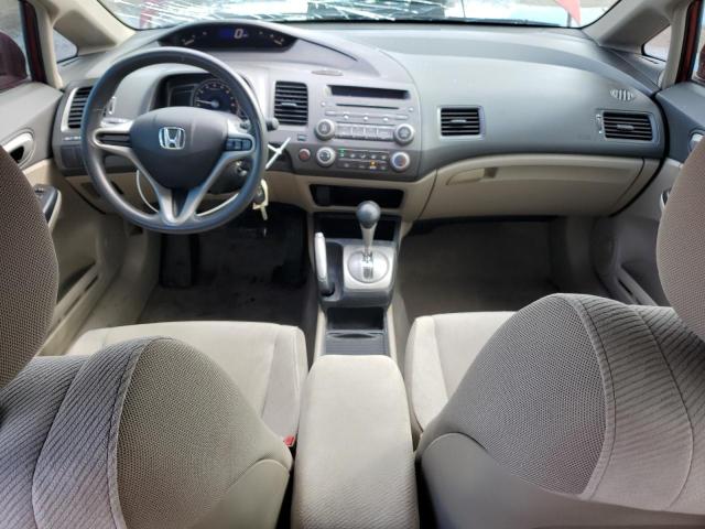2HGFA1F5XBH548944 - 2011 HONDA CIVIC LX RED photo 8