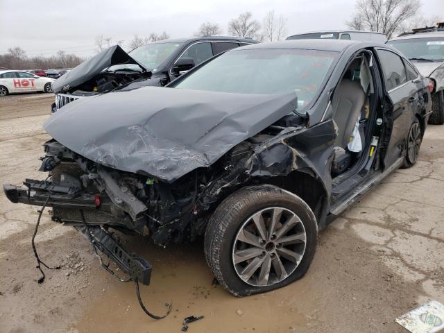 5NPE34AF2GH262364 - 2016 HYUNDAI SONATA SPORT Schwarz Foto 1