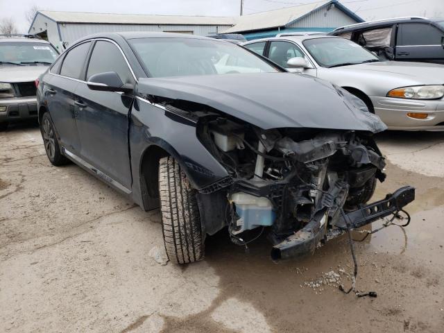 5NPE34AF2GH262364 - 2016 HYUNDAI SONATA SPORT Schwarz Foto 4