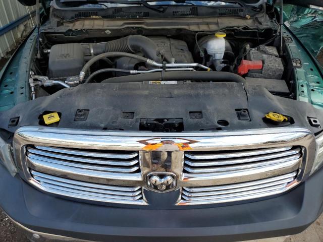 1C6RR7LT8JS221323 - 2018 RAM 1500 SLT GREEN photo 11