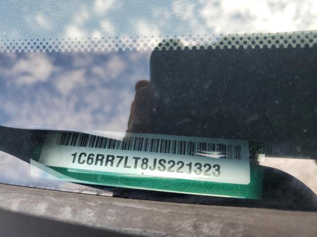 1C6RR7LT8JS221323 - 2018 RAM 1500 SLT GREEN photo 12