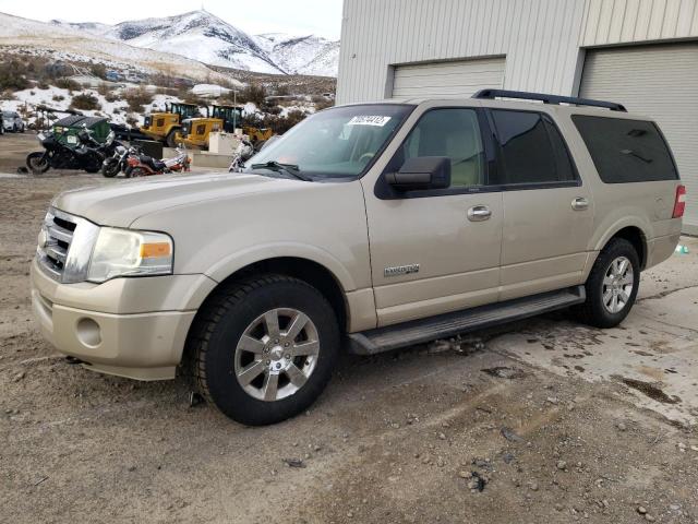 1FMFK16508LA42509 - 2008 FORD EXPEDITION EL XLT GOLD photo 1