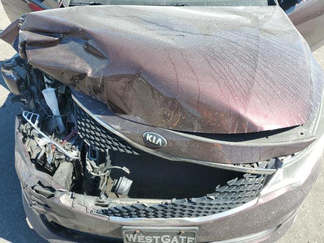 5XXGT4L30JG186237 - 2018 KIA OPTIMA LX PURPLE photo 11