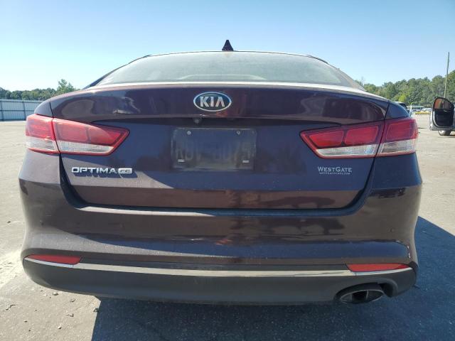 5XXGT4L30JG186237 - 2018 KIA OPTIMA LX PURPLE photo 6