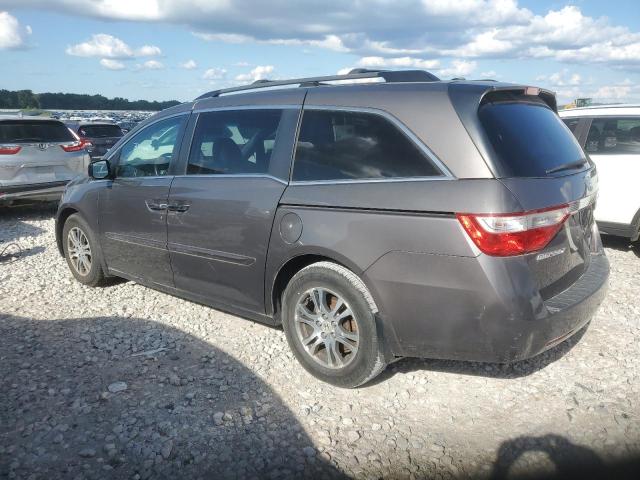 5FNRL5H68CB051711 - 2012 HONDA ODYSSEY EXL GRAY photo 2