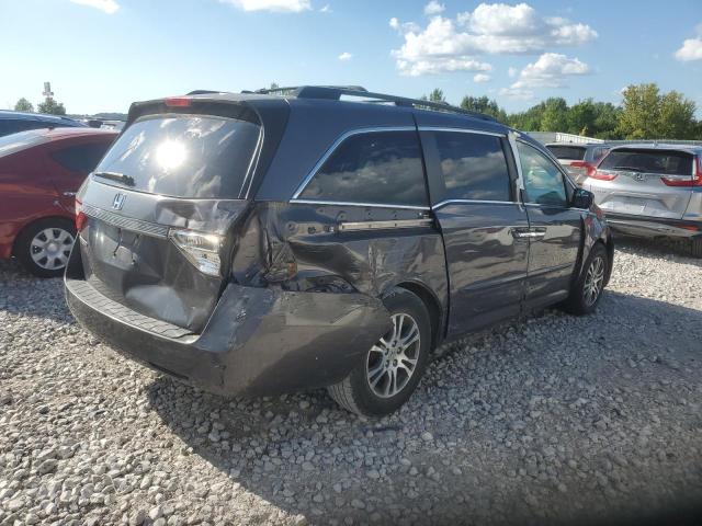 5FNRL5H68CB051711 - 2012 HONDA ODYSSEY EXL GRAY photo 3