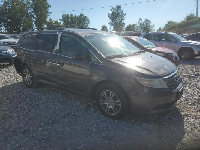 5FNRL5H68CB051711 - 2012 HONDA ODYSSEY EXL GRAY photo 4