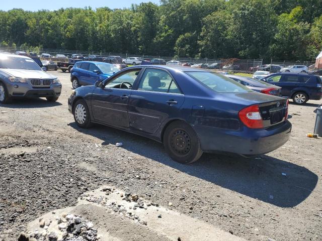 4T1BE32K43U653255 - 2003 TOYOTA CAMRY LE BLUE photo 2