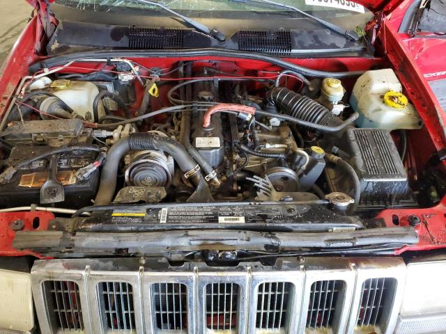 1J4GZ58S6WC353237 - 1998 JEEP GRAND CHEROKEE LAREDO Czerwony zdjęcie 12