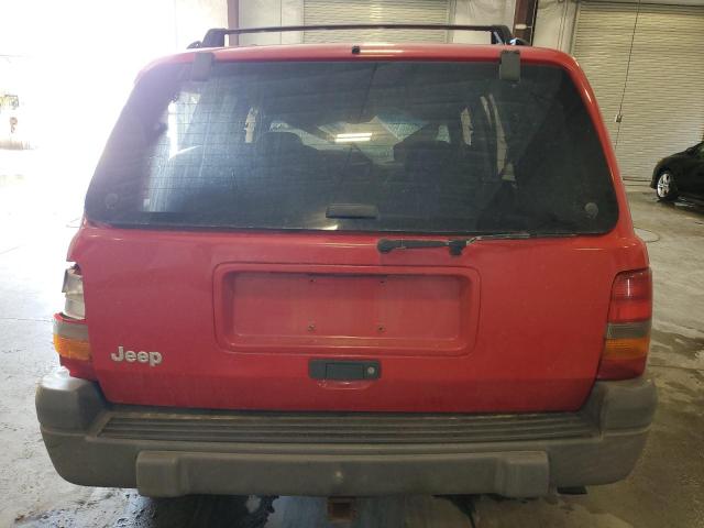 1J4GZ58S6WC353237 - 1998 JEEP GRAND CHEROKEE LAREDO Czerwony zdjęcie 6