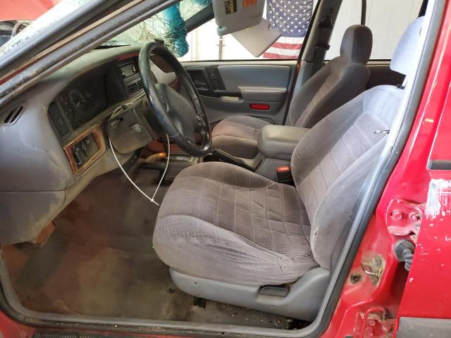 1J4GZ58S6WC353237 - 1998 JEEP GRAND CHEROKEE LAREDO Czerwony zdjęcie 7